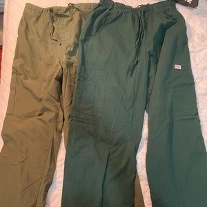 Two scrubs pants